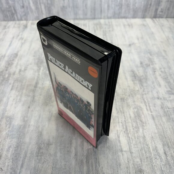 Police Academy VHS Warner Home Video - Black Clamshell Vintage Rare - Picture 7 of 13